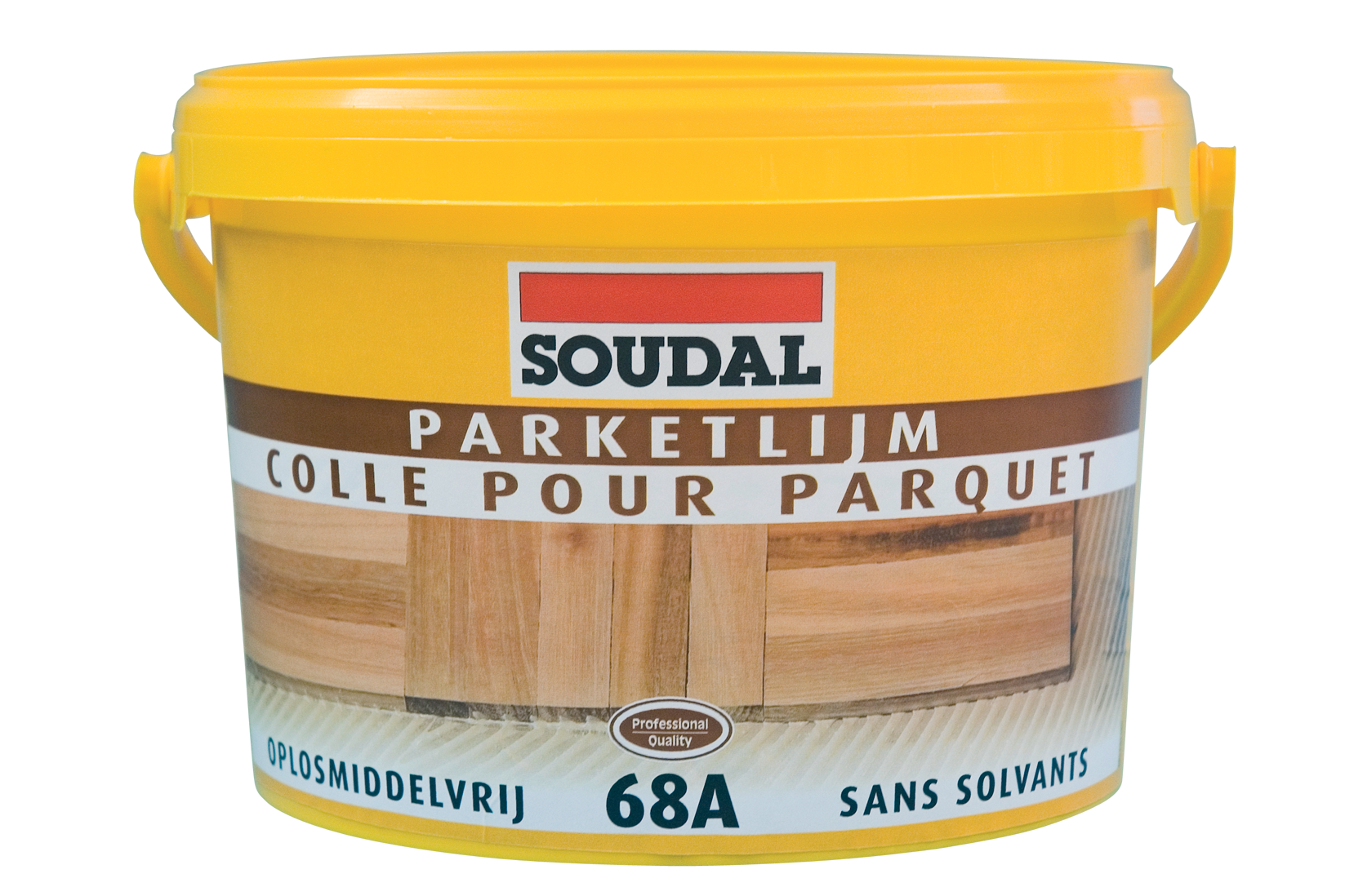 Клей для паркета Soudal Parquet Adhesive 68А для паркетной мозаики бледно-коричневый 15кг 100065