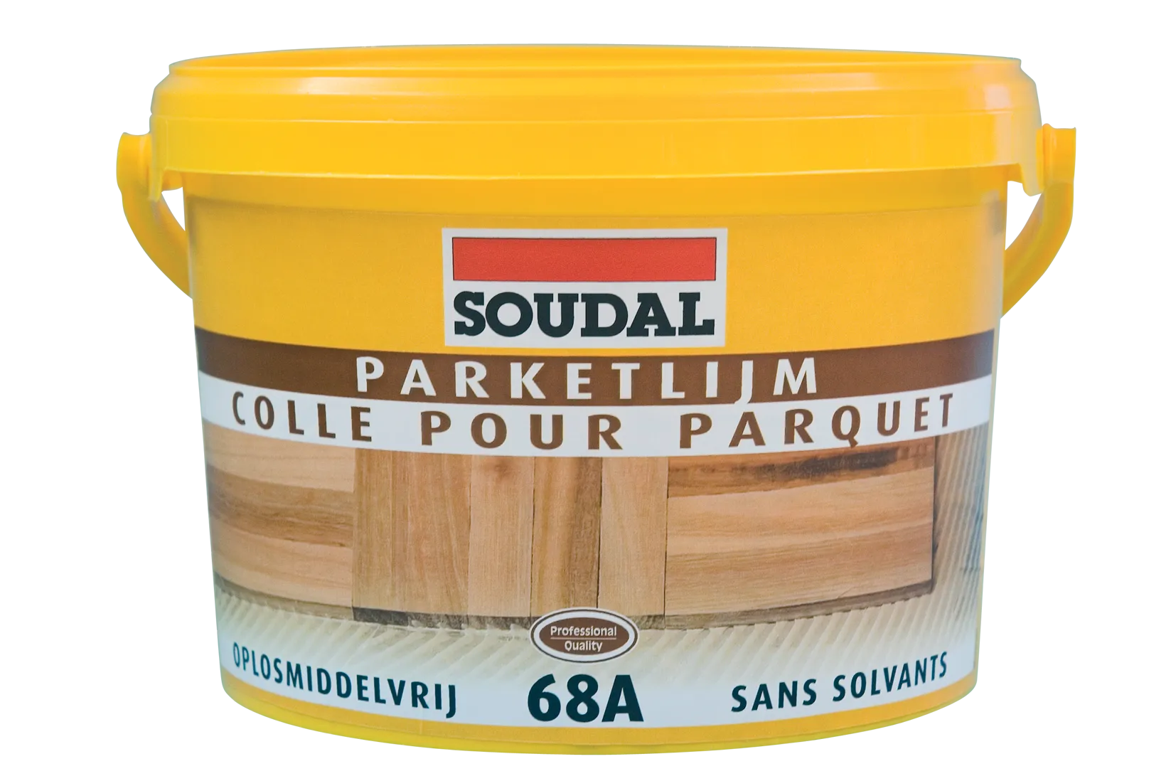 Клей для паркета Soudal Parquet Adhesive 68А для паркетной мозаики бледно-коричневый 15кг 100065