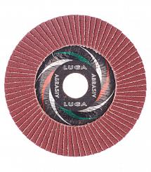 Круг лепестковый торцевой (КЛТ1) Луга 125×22,2мм с зернистостью- Р80 D91012522140200