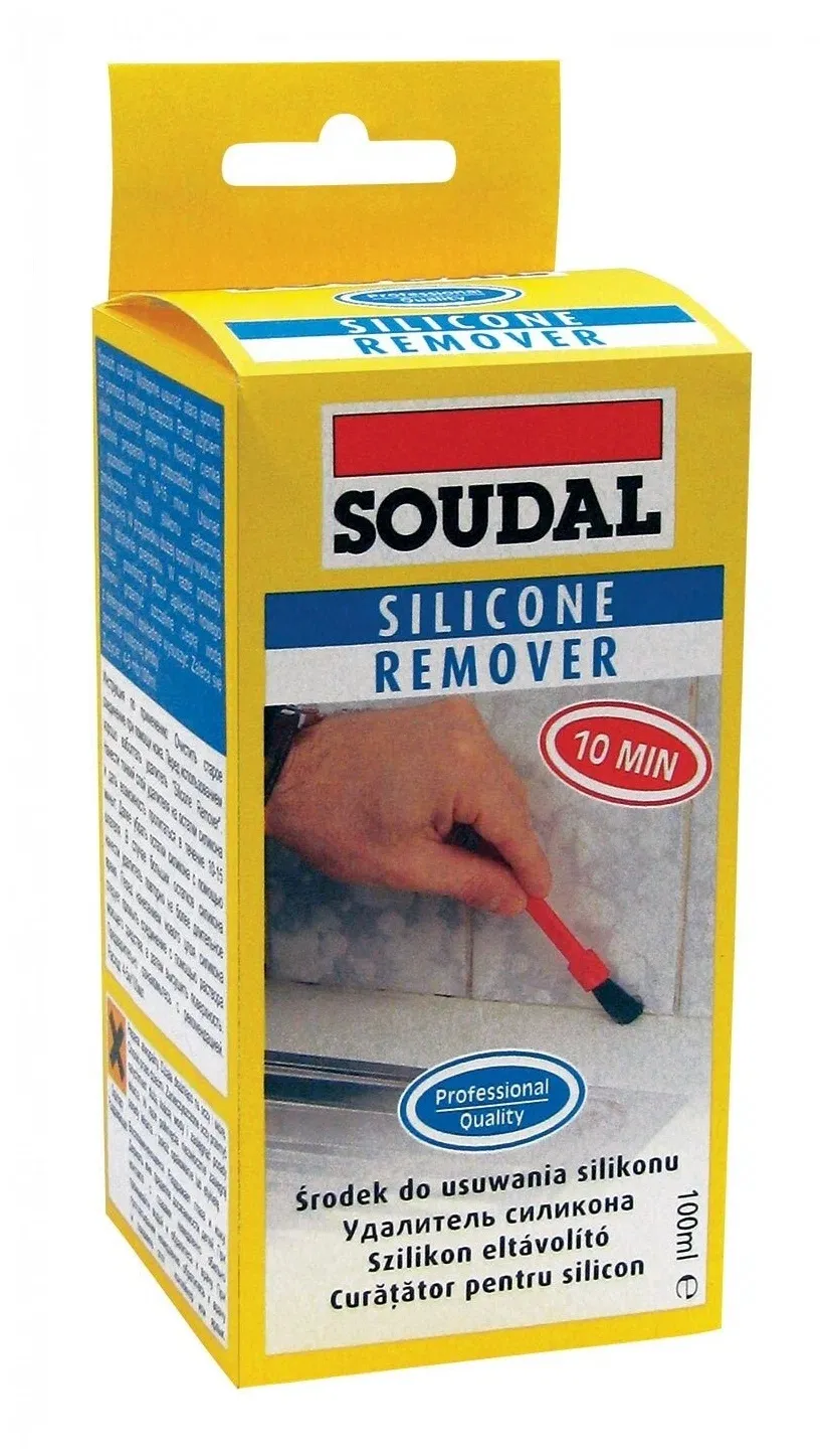 Удалитель силикона SOUDAL SILICONE REMOVER 100мл 110757