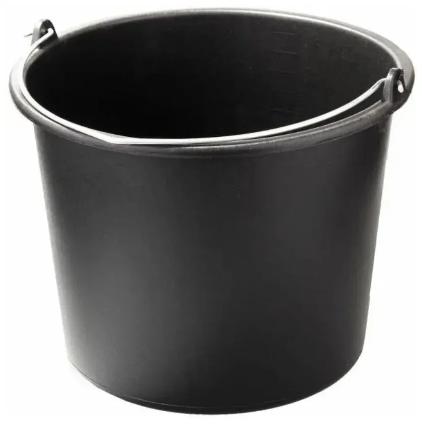 Ведро строительное, пластик 12л