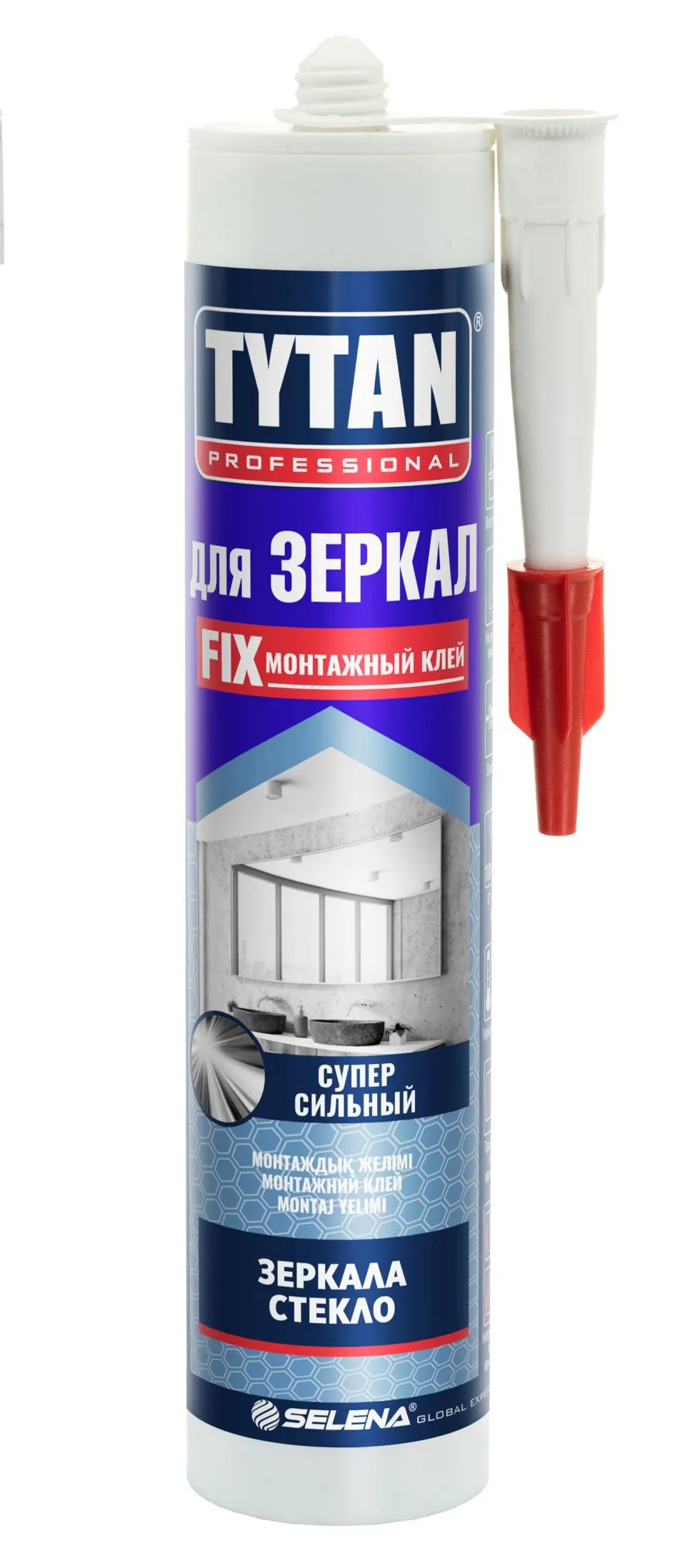 Монтажный клей для зеркал TYTAN PROFESSIONAL для зеркал, 310мл