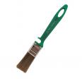 Кисть флейцевая DR со смешанной коричневой щетиной и зелёной ручкой 25×10мм 13025