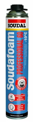 Пена монтажная Soudal Professional 60 профессиональная зимняя 750мл