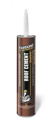 Кровельный клей-герметик Titebond Roof Cement битумный в коричневой тубе 305мл