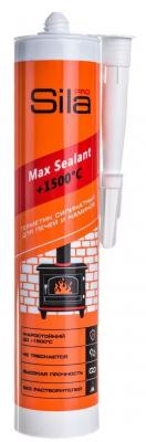 Термостойкий герметик Sila Pro Max Sealant 1500 для каминов и 280мл SSP15280