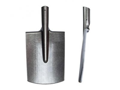 Лопата совковая прямоугольная S1 рельсовая сталь без черенка 240×290×370мм 84573