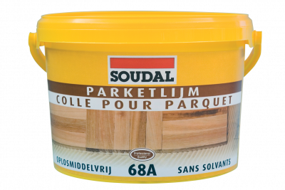 Клей для паркета Soudal Parquet Adhesive 68А для паркетной мозаики бледно-коричневый 15кг 100065