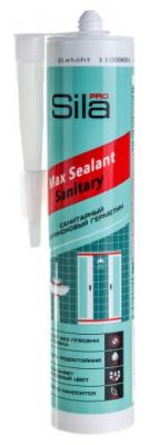 Санитарный герметик Sila Pro Max Sealant Sanitary быстросохнущий эластичный белый 290мл